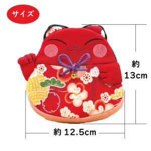ポーチ 小物入れ 可愛い 招き猫のポーチ 12...の詳細画像3