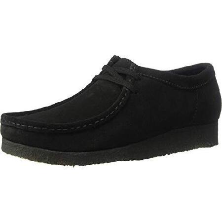 特別価格CLARKS Men&apos;s Wallabee Moccasin, Black Suede, 1...