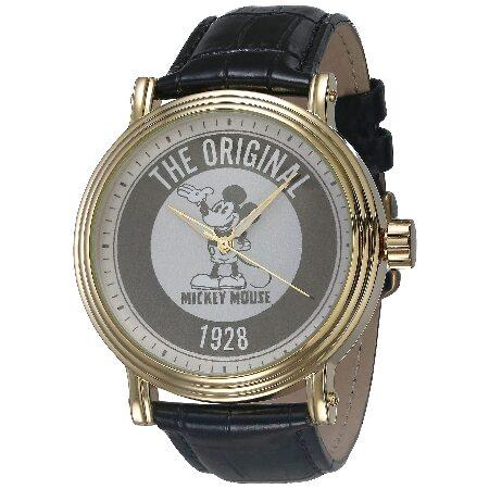 特別価格Disney Men&apos;s Mickey Mouse Analog-Quartz Watch ...