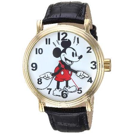 特別価格Disney Men&apos;s Mickey Mouse Analog-Quartz Watch ...