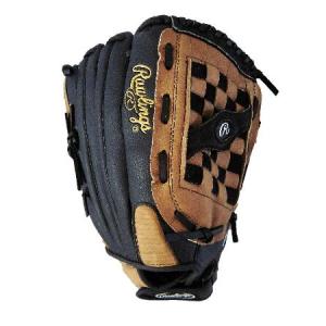 特別価格Rawlings ユニ 14インチ スローピッチ 右投げソフトボールグローブ 大人用 ブラック/タン 14並行輸入｜chiro-store