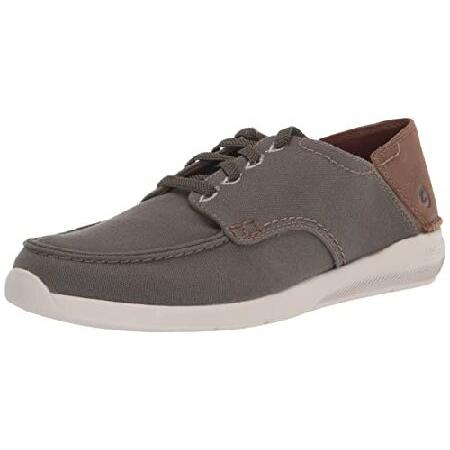 特別価格Clarks Gorwin Lace Sneaker, Olive Textile, 9 M...