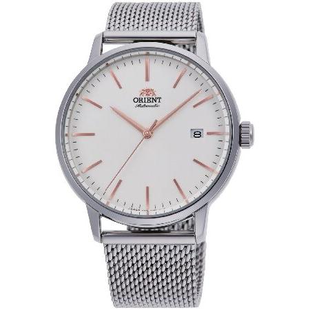 特別価格Orient メンズ腕時計 コンテンポラリー自動巻き ホワイトダイヤル RA-AC0E07S...