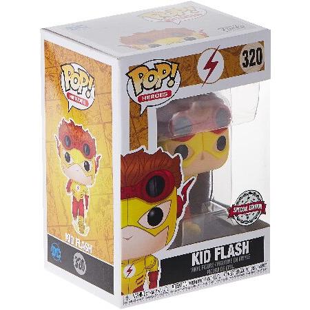 特別価格Funko POP! Heroes: DC #320 - キッドフラッシュ限定。並行輸入