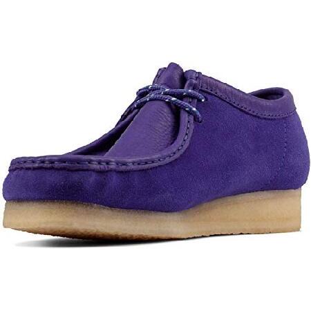 特別価格Clarks Wallabee Purple Combi Suede 8 D (M)並行輸入