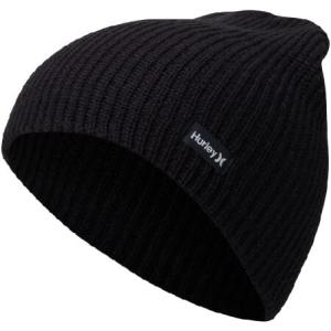 特別価格Hurley Men&apos;s Winter Hat - Smith Beanie, Black並...