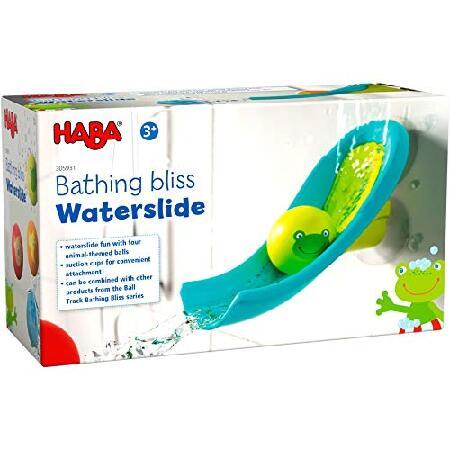 特別価格HABA バスタブボールトラック - 水遊び ウォータースライド 動物ボール4個付き並行輸入