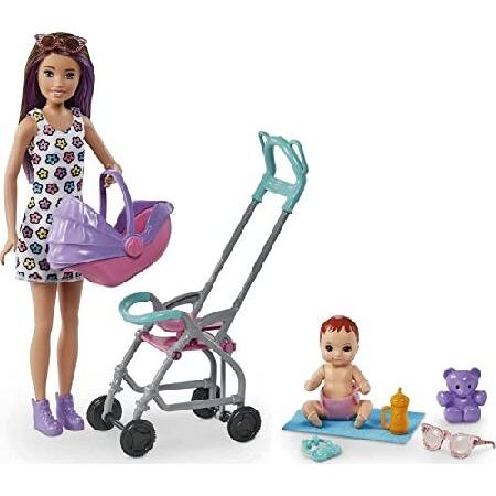 特別価格Barbie Skipper Babysitters Inc Playset with Do...