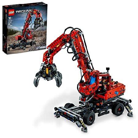 特別価格LEGO Technic Material Handler Crane 42144 Buil...