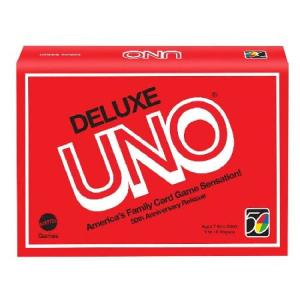 特別価格Deluxe UNO カードゲーム アメリカのファミリーカードゲーム センセーション! 50周年記念復刻並行輸入｜chiro-store