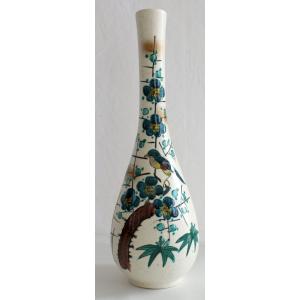1249/美品/九谷焼 九谷 玉竜 花瓶 一輪...の詳細画像1