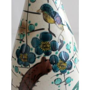 1249/美品/九谷焼 九谷 玉竜 花瓶 一輪...の詳細画像2