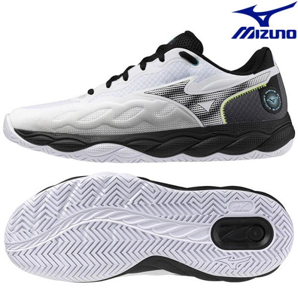 ミズノ テニスシューズ ウエーブエンフォースコート WIDE AC 61GA243009 ユニセック...