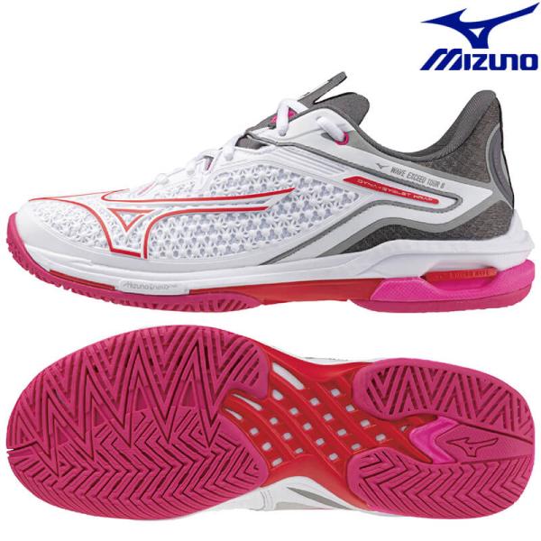 ミズノ テニスシューズ ウエーブエクシードツアー 6 AC 61GA247158 レディース 202...