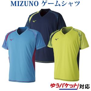 ミズノ ゲームシャツ 72MA8007メンズ ジュニア 2018SS バドミントン テニス 対応の商品画像