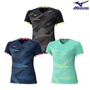 ミズノ 卓球 ゲームシャツ 82JAD200 レディース 2026SS メール便対応