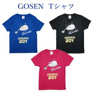 ゴーセン 2021年秋企画Ｔシャツ COSMIC BOY コズミックボーイ バドミントンTシャツ　CPT05 2021AW　ゆうパケット(メール便)対応｜chispo-b