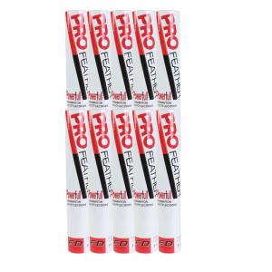 プロフェザー スーパー 10ダース入り1箱 水鳥シャトルコック SUPER 2025SS バドミントン 羽根 12個入×10本