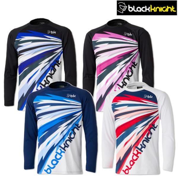 ブラックナイト ドライロングTシャツ T-3297U ユニセックス 2023AW バドミントン メー...