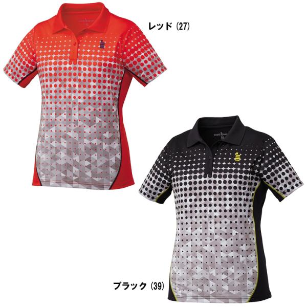 交換・返品不可 ゴーセン レディース ゲームシャツ T1715バドミントン テニス ＧＯＳＥＮ 20...