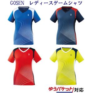 【新品】【L】GOSEN バドミントン ゲームウェア ユニ 男女兼用 GOSEN 返品・交換不可ゴーセン ゲームシャツ T1816 メンズ