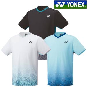 ヨネックス ゲームシャツ(フィットスタイル) 10604 ユニセックス 2024SS バドミントン テニス ソフトテニス ゆうパケット(メール便)対応｜chispo-b