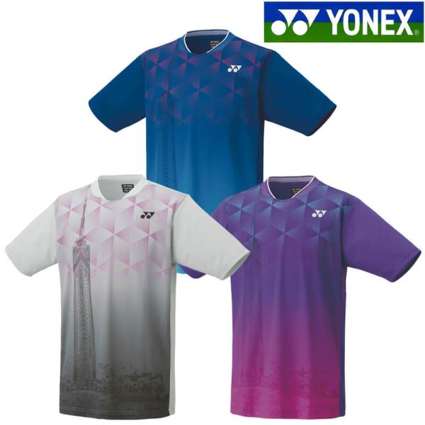 ヨネックス ゲームシャツ 10607 ユニセックス 2024SS バドミントン テニス ソフトテニス...