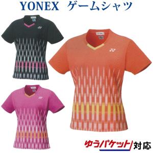 YONEX ゲームシャツ JP Mサイズ　バドミントン YONEX（ヨネックス） バドミントンウェア レディス ゲームシャツ 20852