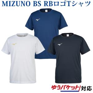 ミズノ ＢＳ ＲＢロゴＴシャツ 32JA8152 メンズ　2018SS　バドミントン　テニス ソフトテニス　ゆうパケット（メール便）対応   m2off｜chispo