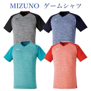 ミズノ ゲームシャツ 72MA0007 メンズ ユニセックス 2020SS バドミントン テニス ソフトテニス メール便対応