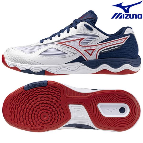 ミズノ 卓球シューズ ウエーブメダル 7 WIDE 81GA241501 ユニセックス 2024AW...