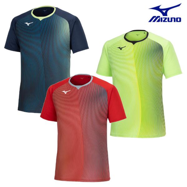 ミズノ ゲームシャツ 82JAB104 ユニセックス 2024SS 卓球 メール便対応