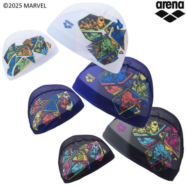 【返品・交換不可】アリーナ 水泳 スイムキャップ メッシュキャップ AS5FSC80U 2025AW...