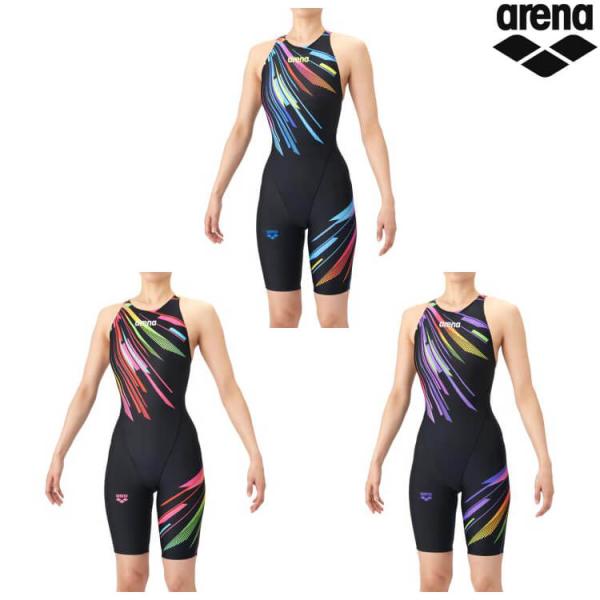 【返品・交換不可】アリーナ 競泳水着 WA承認モデル レーシングワンピーススパッツ（オープンバック・...