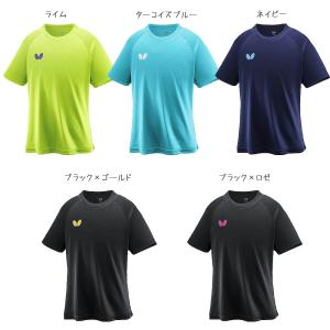 バタフライ ウィンロゴ・Tシャツ2 46420 卓球 Tシャツ 2023AW ユニセックス 練習着 取寄