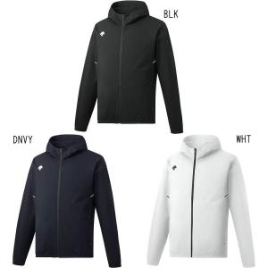 デサント トレーニングジャケット DTM-1320 スポーツ トレーニング ウエア ユニセックス ジャージ フード付き 2023AW ゆうパケット対応