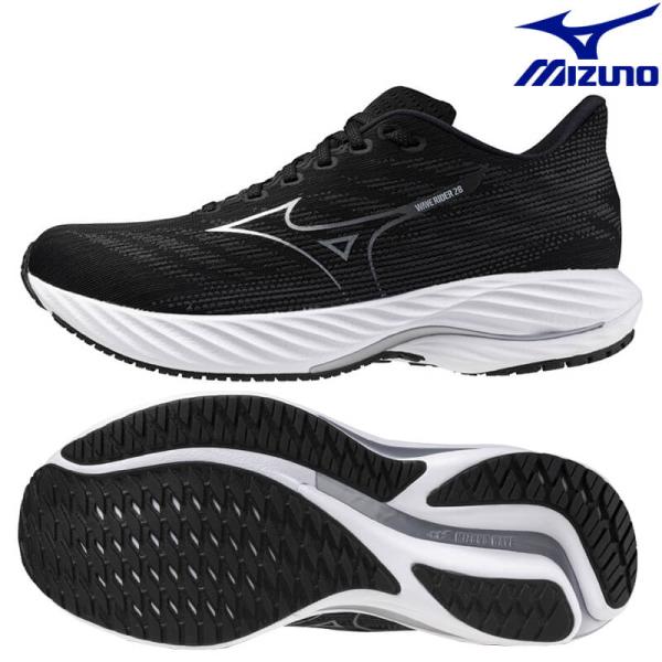 ミズノ ランニングシューズ ウエーブライダー28 J1GC240302 メンズ 2024AW 同梱不...