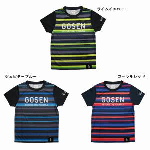 ゴーセン 2020年夏企画Ｔシャツ ストライプグラデーション JPT04 2020SS