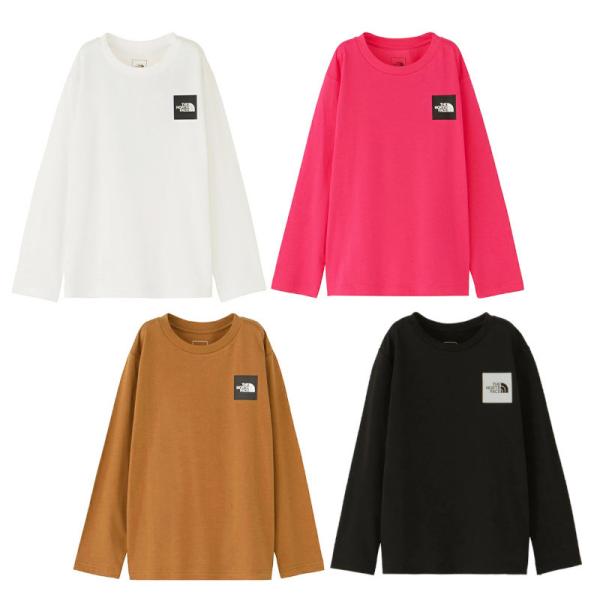 ノースフェイス ロングスリーブスモールスクエアロゴティー L/S Small Square Logo...