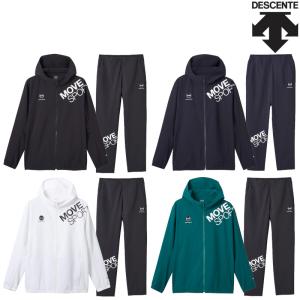 DESCENTE（デサント） S.F.TECH ロゴ総柄 バックロゴ フルジップ