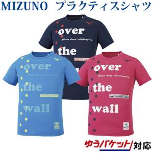 ミズノ グラフィックTシャツ V2MA0093 メンズ ユニセックス 2020SS バレーボール Ｔシャツ ゆうパケット(メール便)対応 練習着 半袖｜chispo