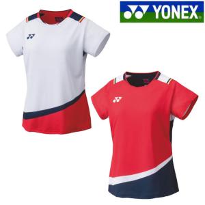 ヨネックス　YONEX テニス＆バドミントン　ゲームウェア　新品　L YONEX（ヨネックス） ゲームシャツ 20665 レディース 2022SS
