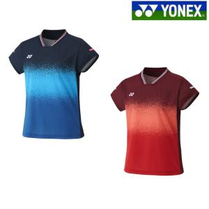 【新品】ヨネックス　yonex 日本代表モデル ゲームシャツ ウェア　L ウィメンズゲームシャツ（フィットシャツ）. 20871|20871】ヨネックス