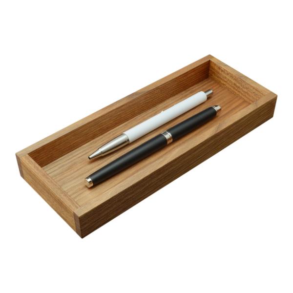 ペントレイ クルミ L ペントレー ペン皿 トレイ トレー 木製 クルミ シンプル おしゃれ 上質 ...