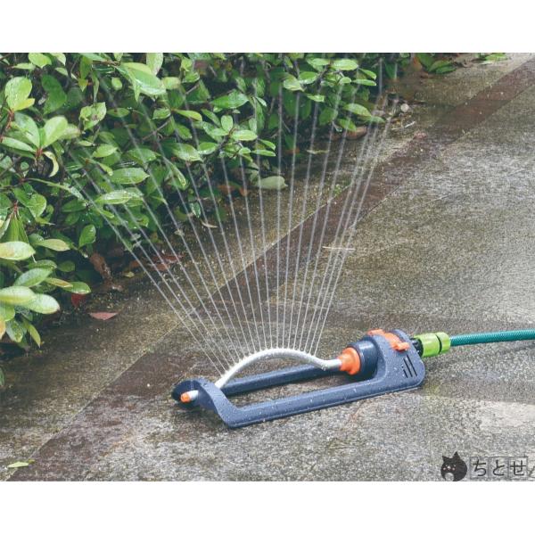スプリンクラー 自動スイング散水器 園林 園芸 芝生 花に水をやる 花園 水まき 庭シャワー 広範囲...