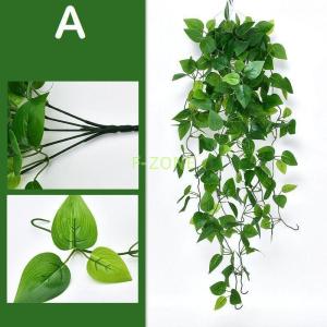 フェイクグリーン 人工観葉植物 造花 緑 藤 ...の詳細画像1