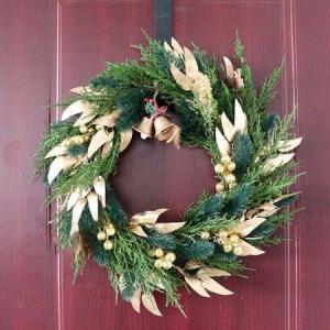 クリスマスリース リスマス花輪 壁掛け 玄関飾...の詳細画像1