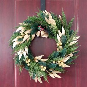 クリスマスリース リスマス花輪 壁掛け 玄関飾...の詳細画像2