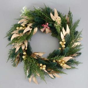 クリスマスリース リスマス花輪 壁掛け 玄関飾...の詳細画像3