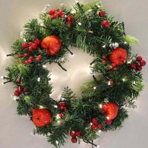 クリスマス花輪 クリスマス リース オーナメン...の詳細画像1